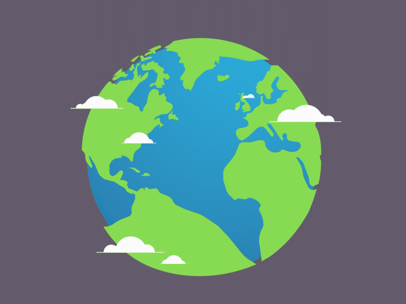Planet Earth adobe illustrator aftereffects earth illustration