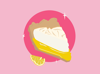 Lemon Meringe adobe illustrator colour fruity illustration lemon