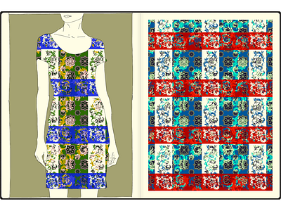 stripes allover art exhibition fashion illustration mobile pattern pattern design print textile