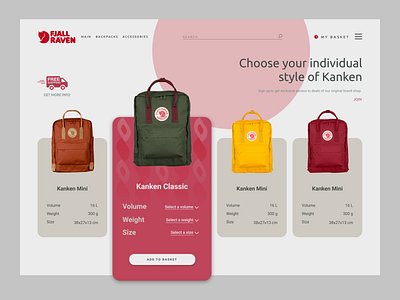 Kanken backpacks / Shop