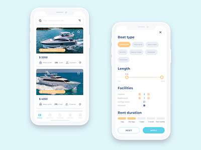 Yacht Rental App