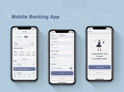 Mobile Banking App app design minimalism mobile app mobile app design mobile banking mobile banking app neumorphism neumorphism ui ui design ux design