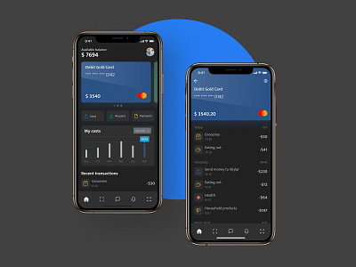 Online Banking design concept