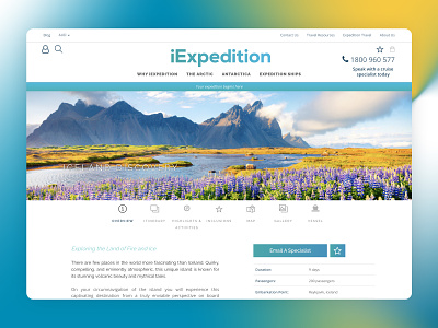iExpedition - travel management platform branding design icon illustration logo typography ui ux vector web