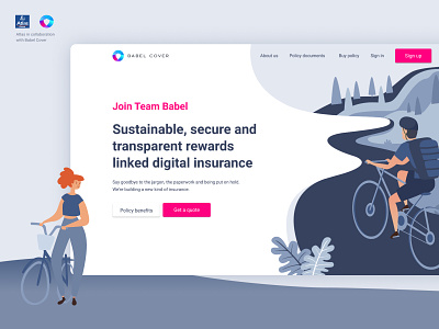Cross-Platform Insurance App - UX and UI Design design ui ux web