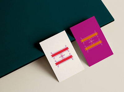 The Herbert Club | Monogram branding business card design lettermark logo monogram