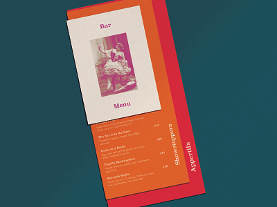The Herbert Club | Bar Menu bar menu brand design branding cocktail bar collateral design design menu menu design