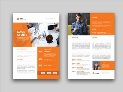 Case Study case mockup case study company branding company profile designs illustrator indesign photoshop
