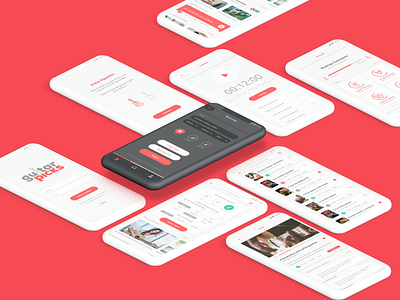 Guitar Picks - Exploration app application dark mode design exploration graphic design guitar guitar pick instrument interface iphone mobile mobile app mobile design mobile ui music music app musician ui ux
