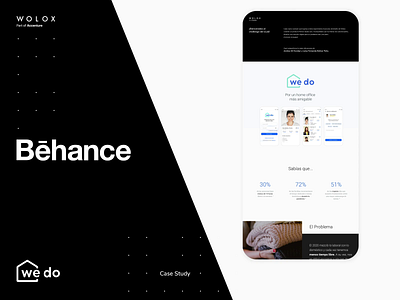 Behance - Wolox ae after effects behance branding case study design graphic design product design ui ux