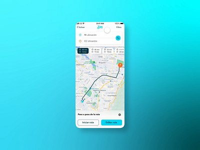 Route & filters - Bito animation app bike branding cycling cyclist design filter graphic design map motion graphics route map ui user experience user interface ux