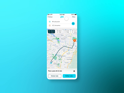 Route & filters - Bito animation app bike branding cycling cyclist design filter graphic design map motion graphics route map ui user experience user interface ux
