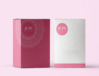 Jupe NYC Mailer Box Design. boutique logo branding design illustration logo package design packaging design