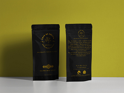 Coffee Packaging branding coffe design illustration logo package design packaging design