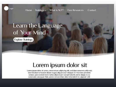 Landing Page For NLP