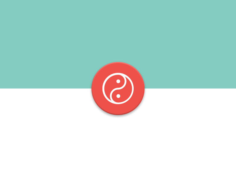 Yin and yang ae after effects android l animation circle gif material design minimal sfcdaeclub spinner ui zen