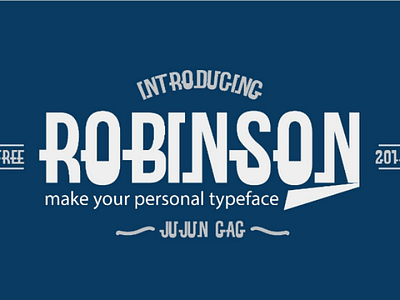 Robinson Typeface