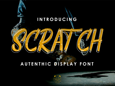 Scratch Autenthic Display Font