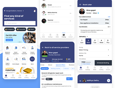 Service App - Product design