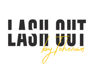 Logo for Lash Out NYC lash logo logo logo design logo design branding logo designer nyc lashes