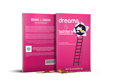 Book Cover - Ebook Cover - Amazon Kindle Cover author book cover mockup book design books branding cover design dreams ebook cover ebook design illustration kdp kindle ladders layout mockup packaging paperback self publishing women writers