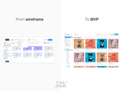Wireframes to Visual design interaction design interface design mvp ux research uxui visual design web app design wireframe design