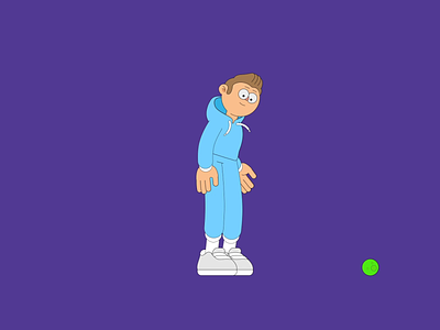 Marcus challenge animation 2d animation ae after affects animation character overlapping