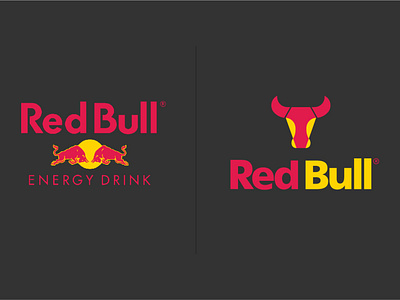 Red Bull Logo Re-Design