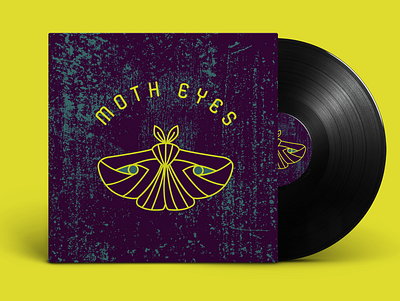 moth eyes mockup brand identity graphic design logo logo design logos