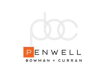 Penwell Bowman & Curran branding branding and identity graphicdesign logo logodesign logos