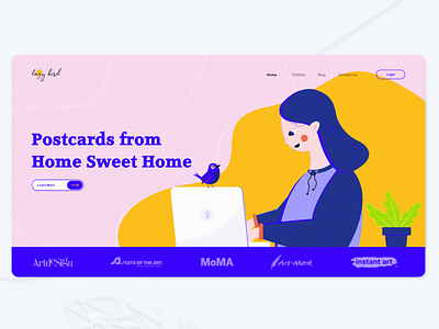 Lazy Bird Landing Page