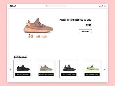 👟 Yeezy Store Concept