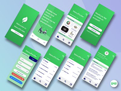 MenuPocket App Design