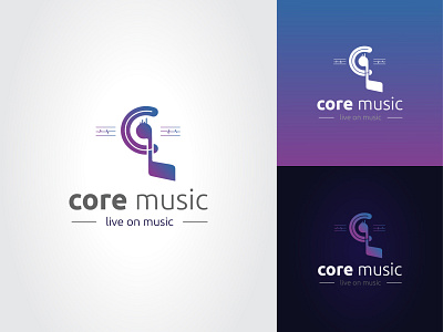 Core Music Logo & Brand Identity Design