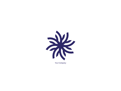 Logo Design business community design flower illustrator logo minimal nature