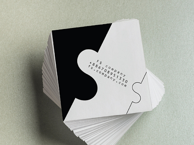 business card business card company creative illustration letter logo logos minimal