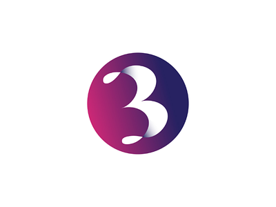 BB logo b circle design designer designs dribbble gradient illustration letter logo logomaker logopassion logoplace logoroom logos logozone monogram pink professionallogo purple