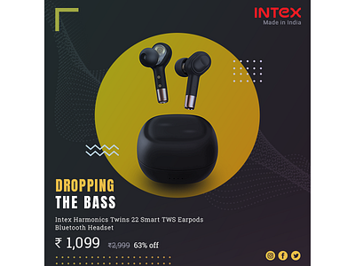 Intex earpods best sale