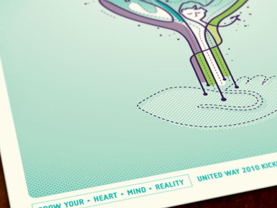 United Way Campaign design graphic design illustration poster