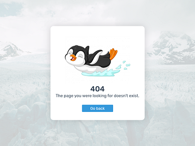 404 Page card design daily ui design error 404 illustration