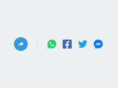 Social Share dailyui design logo