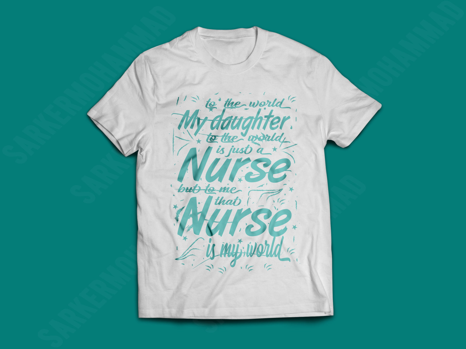 my daughter is a nurse t shirt