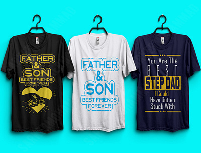 Father's Day T-shirt Designs dad tshirt graphicdesign print design tshirt design tshirtdesign tshirts typography