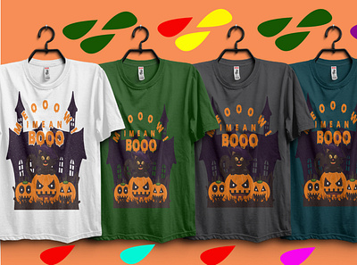 Meooow I Mean Booo cat halloween cat tshirt cat tshirt for halloween dad tshirt halloween gift halloween party hand lettering home print design tshirtdesign tshirts typography