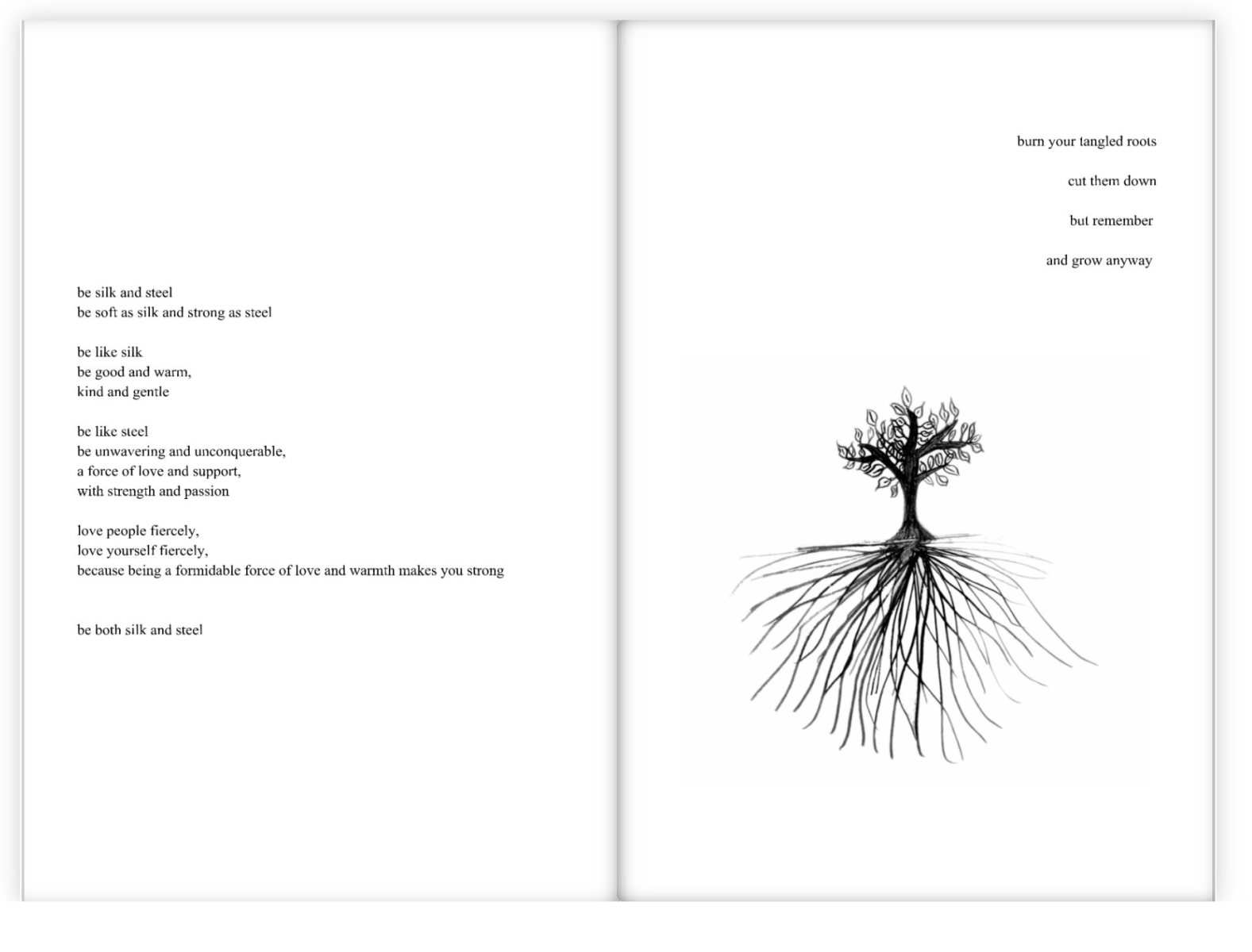 Minimalist Poetry Book Pages by Anna Laurens on Dribbble