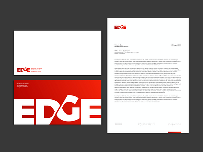 EDGE | Stationery Design