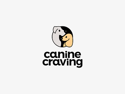 Canine Craving | Branding branding design illustration logo