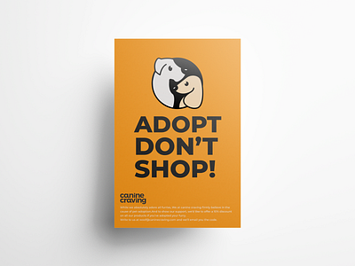 Canine Craving | Poster Design branding design illustration