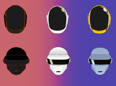 Daft Punkish art design graphic design illustration vector wallpaper