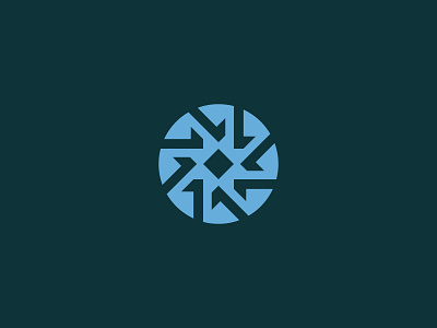 Prosper abstract branding circle design geometric identity logo mark modern symbol wheel